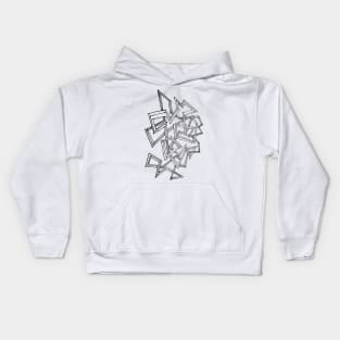 Minimal Abstract Kids Hoodie